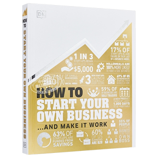 如何开始你的生意 英文原版 DK How to Start Your Own Business 企业运营 经营 创业 经管 经济 金融 投资 理财