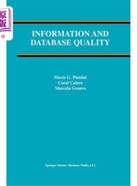 海外直订Information and Database Quality 信息和数据库质量