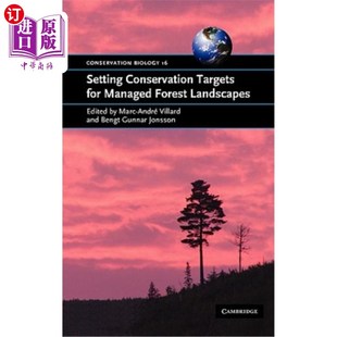 Conservation 海外直订Setting 制定管理森林景观 for Managed Landscapes Targets Forest 保护目标