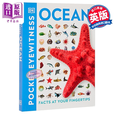 预售 DK目击者口袋系列 海洋 Ocean  Facts at Your Fingertips 英文原版 Ben Hubbard 百科【中商原版】