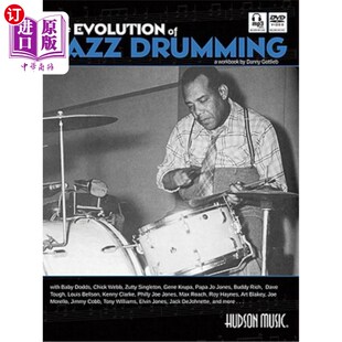 海外直订海外直订The Evolution of Jazz Drumming: A Workbook for Applied Drumset Students [ 爵士鼓的演变：应用鼓学生的