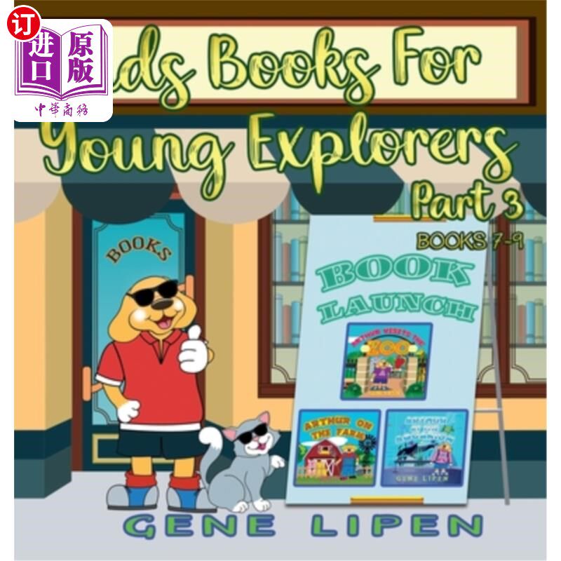 海外直订Kids Books for Young Explorers Part 3: Books 7 - 9 适合年轻探险家的儿童读物第3部分:第7 - 9册