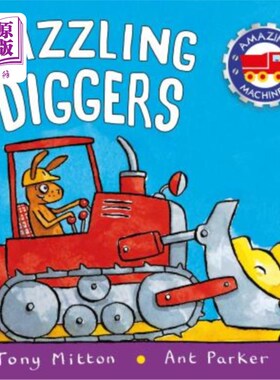 海外直订Dazzling Diggers 令人眼花缭乱的挖掘机