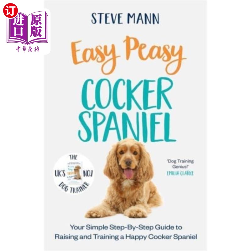 海外直订Easy Peasy Cocker Spaniel Easy Peasy可卡犬