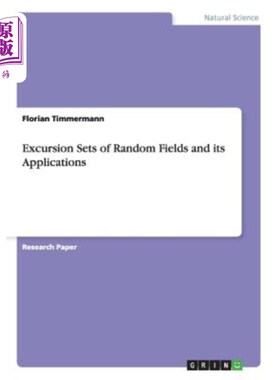 海外直订Excursion Sets of Random Fields and its Applications 随机场的偏移集及其应用
