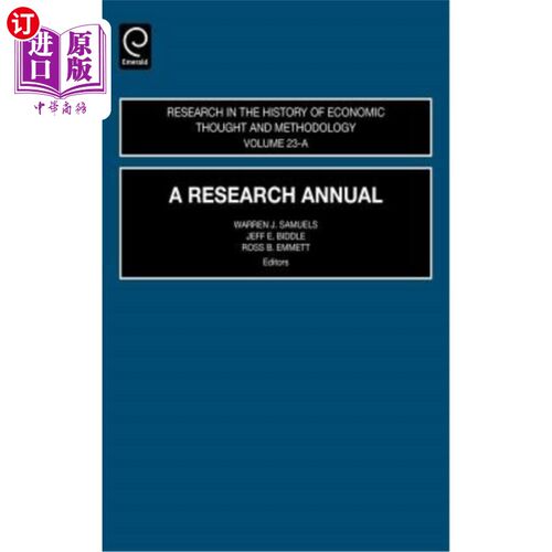 海外直订A Research Annual 研究年刊