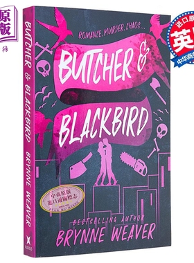毁灭之爱三部曲 第1部 屠夫与黑鸟 Butcher and Blackbird 英文原版 Brynne Weaver 国际流行小说 爱情小说【中商原版】