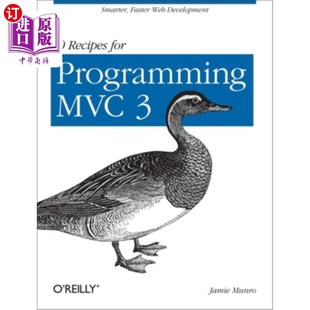 MVC Smarter Recipes Programming 更快 Web开发 海外直订20 20个秘诀 for Development Web Faster 更智能 编程MVC