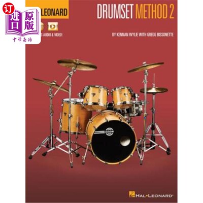 海外直订Hal Leonard Drumset Method - Book 2 Hal Leonard Drumset方法-册二
