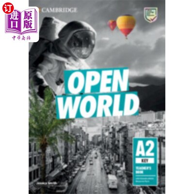 海外直订Open World Key Teacher's Book with Downloadable Resource Pack 开放世界的关键教师的书与可下载的资源包