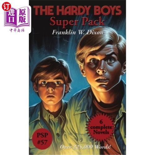 海外直订The Hardy Boys Super Pack: The Tower Treasure, the House on the Cliff, the Secre 哈代男孩超级包：塔的宝藏，