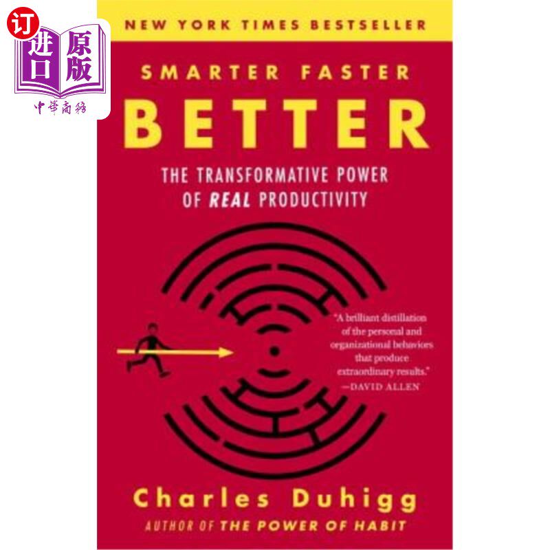 海外直订Smarter Faster Better: The Transformative Power of Real Productivity 更聪明更快更好:现实生产力的变革力量