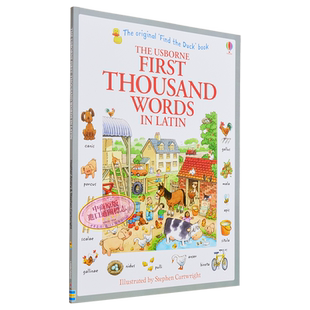 看图识1000拉丁语单词 First Thousand Words in Latin 拉丁文原版 Heather Amery【中商原版】