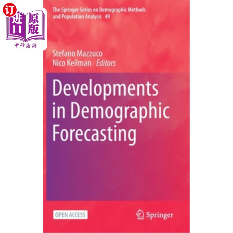 海外直订Developments in Demographic Forecasting 人口预测的发展