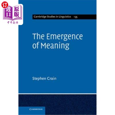 海外直订The Emergence of Meaning 意义的出现
