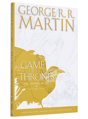 权力的游戏漫画卷4 英文原版绘本小说 A Game of Thrones The Graphic Novel 权力的游戏冰与火之歌