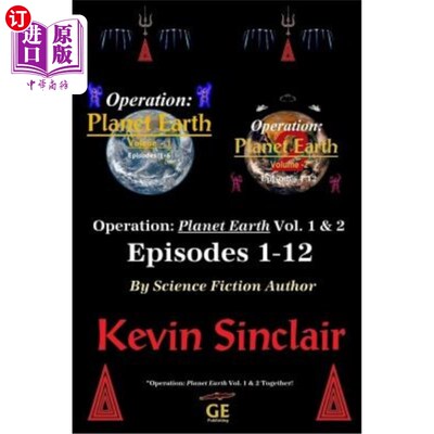 海外直订Operation: Planet Earth, Vol. 1 and 2 (Episodes 1-12 操作：行星地球，第1卷和第2卷（第1-12集）