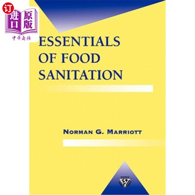 海外直订Essentials of Food Sanitation 食品卫生要领
