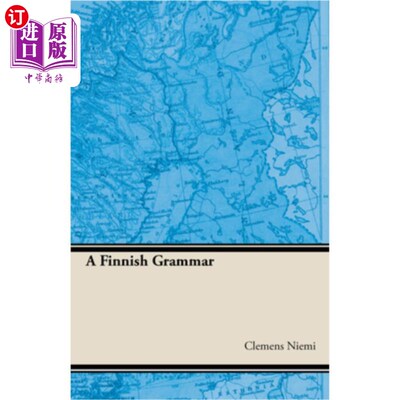 海外直订Finnish Grammar 芬兰语语法