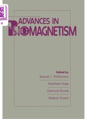 海外直订Advances in Biomagnetism 生物磁学研究进展