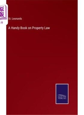 海外直订A Handy Book on Property Law 《物权法手册》