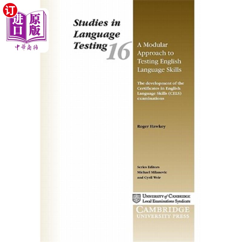 海外直订A Modular Approach to Testing English Language Skills: The Development of the Ce 英语语言技能测试的模块化方