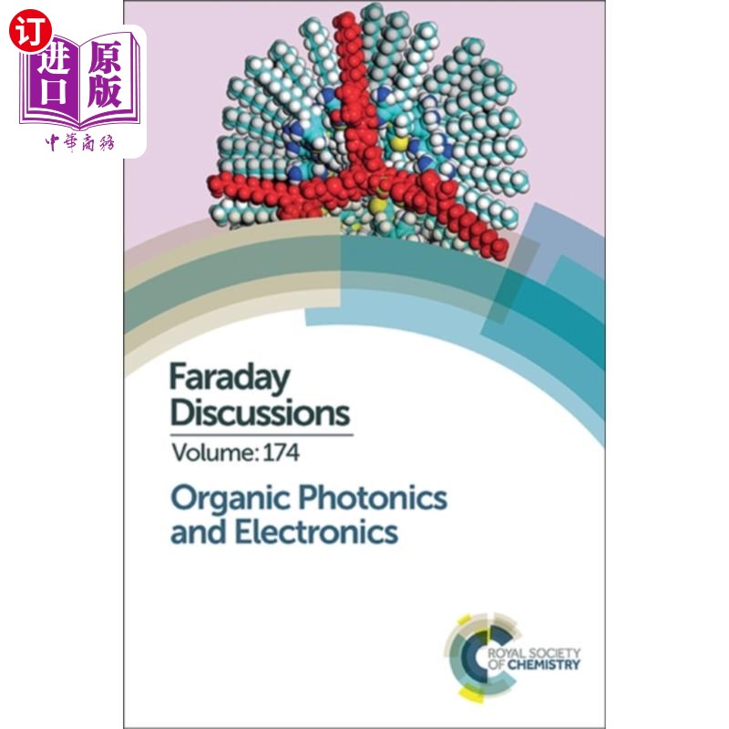 海外直订Organic Photonics and Electronics 有机光子学与电子学