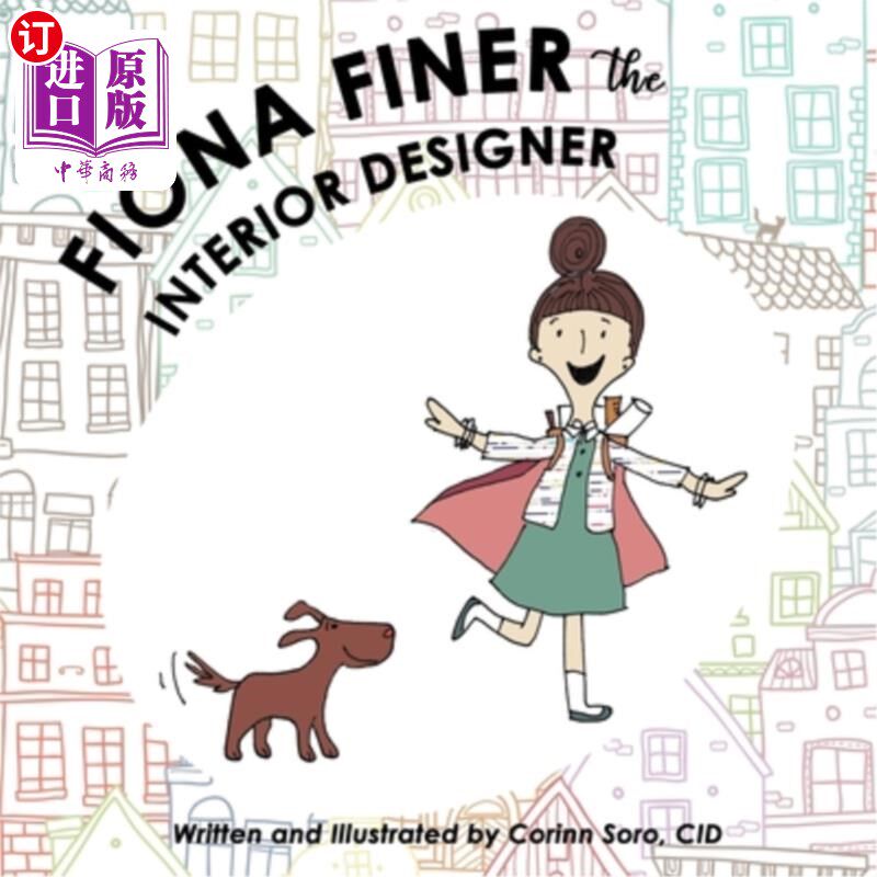 海外直订Fiona Finer The Interior Designer 室内设计师Fiona Finer