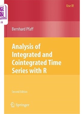 海外直订Analysis of Integrated and Cointegrated Time Series with R R积分与协整时间序列分析