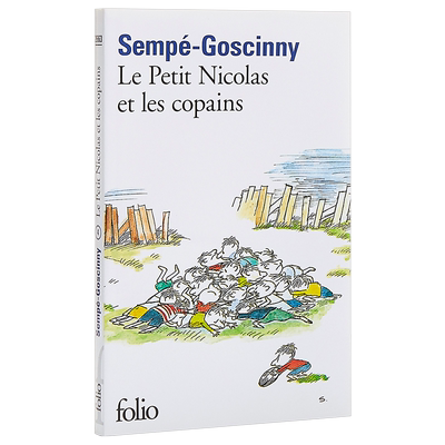 小尼古拉漫画 法文版小淘气尼古拉的故事4 小尼古拉和他的伙伴们法文原版 Le Petit Nicolas 文学小说法国文学儿童幽默故事的