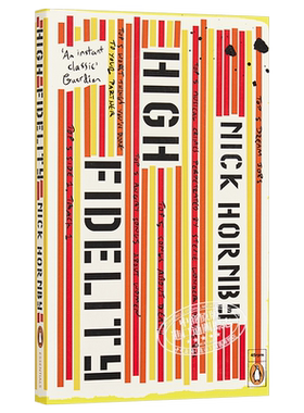 【中商原版】失恋排行榜 英文原版 High Fidelity Nick Hornby 英文文学