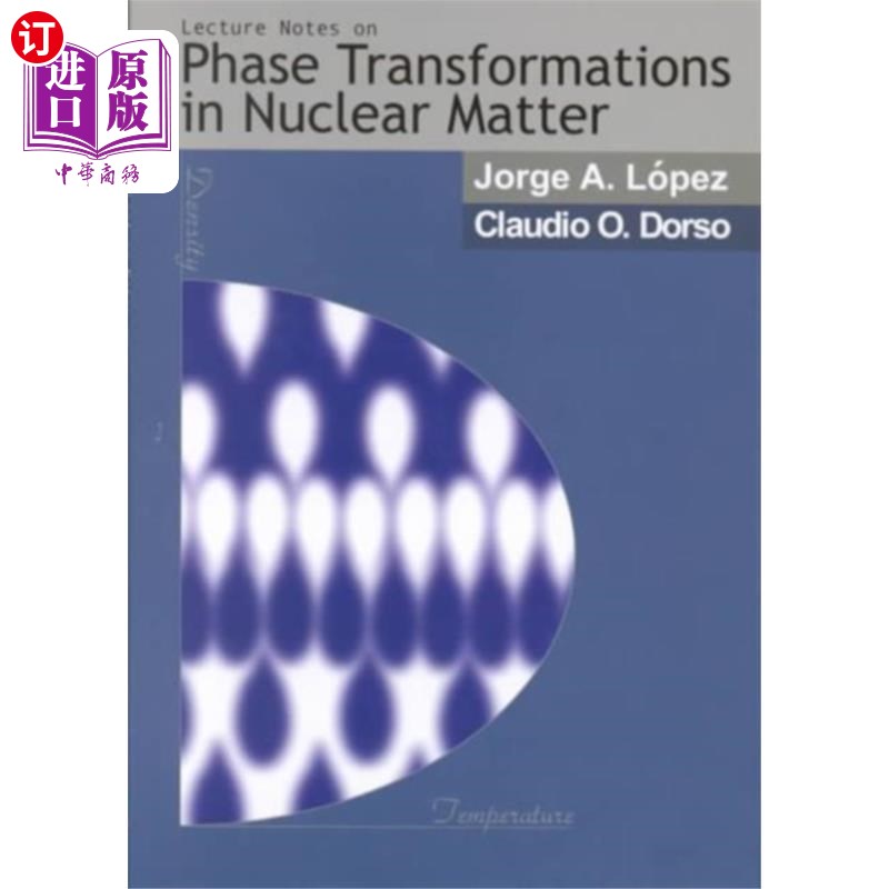 海外直订Lectures Notes On Phase Transformations In Nucle... 核物质相变讲座笔记