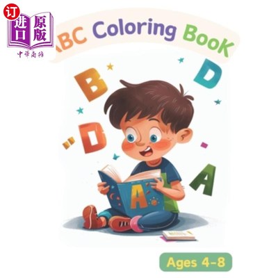 海外直订ABC Coloring Book: How about this: 