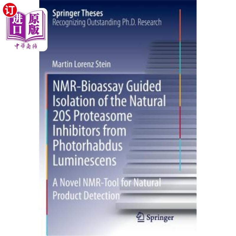 海外直订Nmr-Bioassay Guided Isolation of the Natural 20s Proteasome Inhibitors from Phot 核磁共振生物测定法指导从光