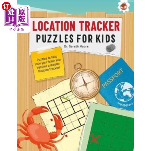 海外直订LOCATION TRACKER PUZZLES FOR KIDS PUZZLES FOR KI... 定位追踪拼图的孩子拼图的孩子