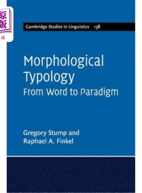 海外直订Morphological Typology: From Word to Paradigm 形态类型学