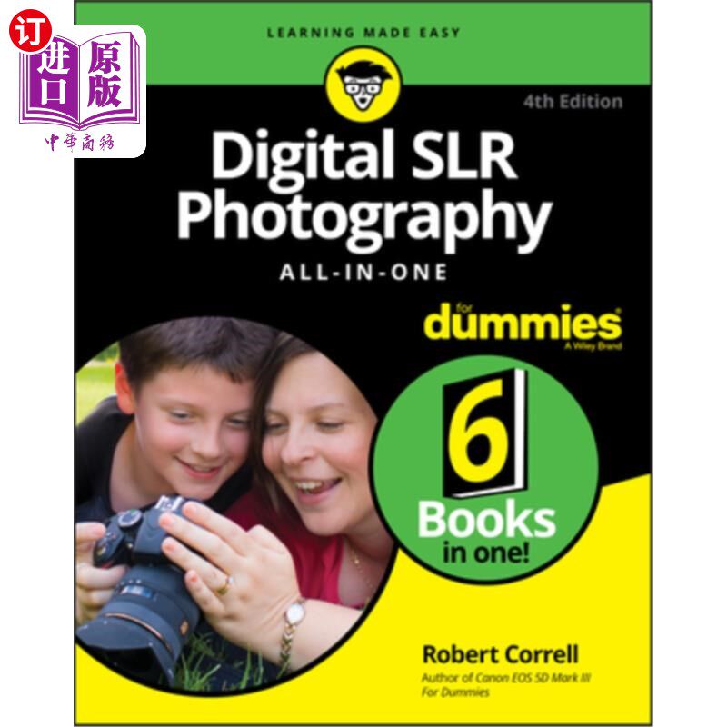 海外直订Digital Slr Photography All-In-One for Dummies 数码单反摄影一体机指南使用感如何?