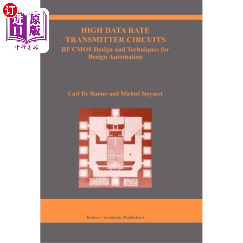 海外直订High Data Rate Transmitter Circuits: RF CMOS Design and Techniques for Design Au