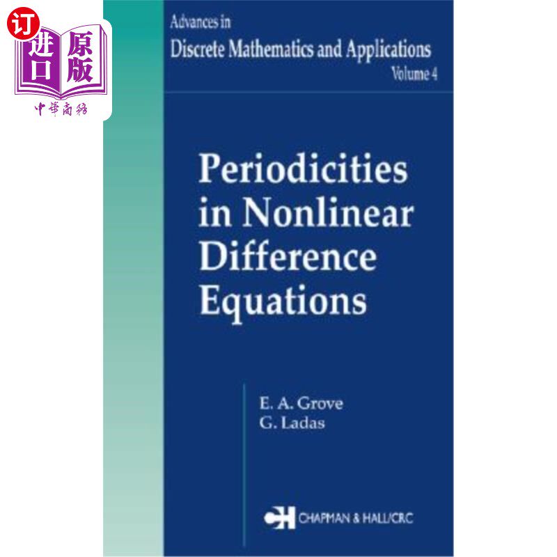 海外直订Periodicities in Nonlinear Difference Equations 非线性差分方程中的周期性