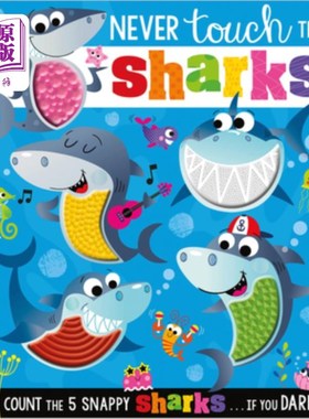 海外直订Never Touch the Sharks! 千万别碰鲨鱼！