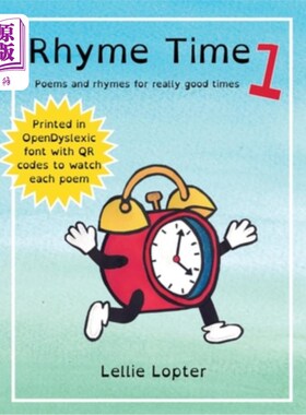 海外直订Rhyme Time 1: Poems and rhymes for really good times 押韵时间1:美好时光的诗歌和押韵