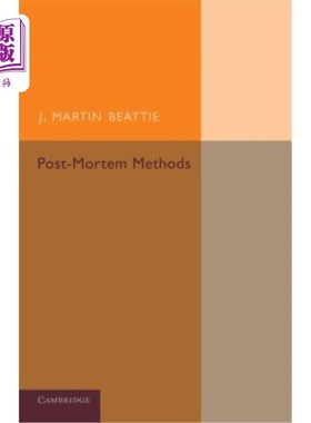 海外直订医药图书Post-Mortem Methods 尸检方法