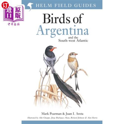 海外直订Field Guide to the Birds of Argentina and the So... 阿根廷和西南大西洋鸟类野外指南