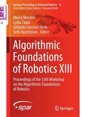 海外直订Algorithmic Foundations of Robotics XIII 机器人算法基础13