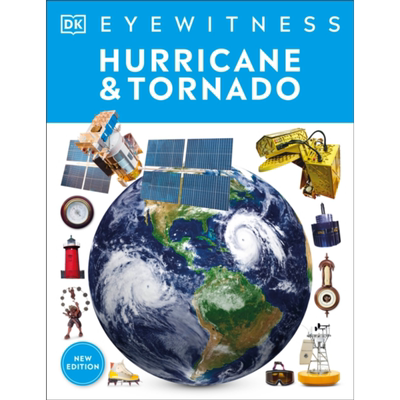Eyewitness系列 飓风和龙卷风百科 英文原版 Hurricane and Tornad  DK百科 气象科学【中商原版】