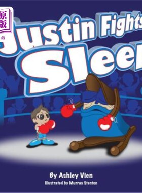 海外直订Justin Fights Sleep 贾斯汀打架睡眠