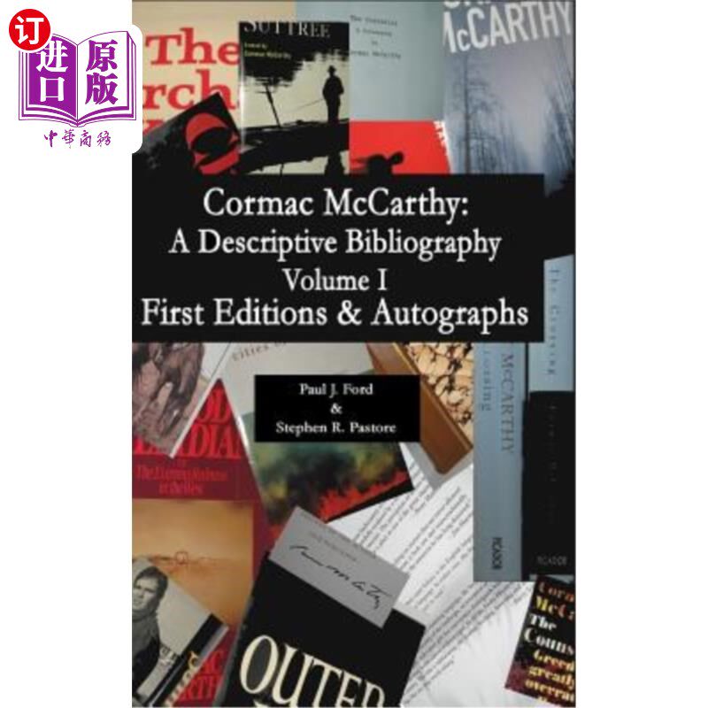 海外直订Cormac McCarthy: A Descriptive Bibliography 科马克·麦卡锡:描述性书目
