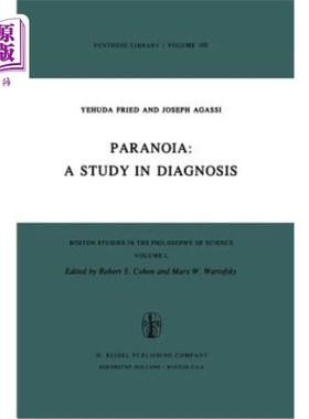 海外直订医药图书Paranoia: A Study in Diagnosis 偏执狂:诊断研究