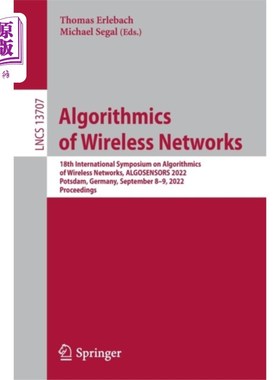 海外直订Algorithmics of Wireless Networks 无线算法