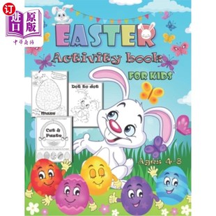 Colo Activity Puzzles 8岁 Ages Collection Mazes 一 孩子 for Book Kids 复活节活动书4 Fun 海外直订Easter